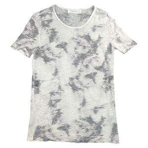 IRO Jeans Women’s Bertina Linen Tee In The Color Blue Print Size S